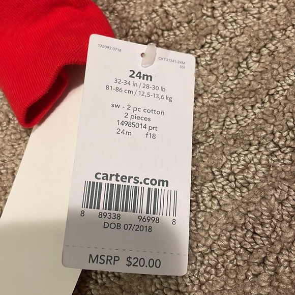 ❄️Baby Girls Winter Pajama Set - Picture 2 of 3